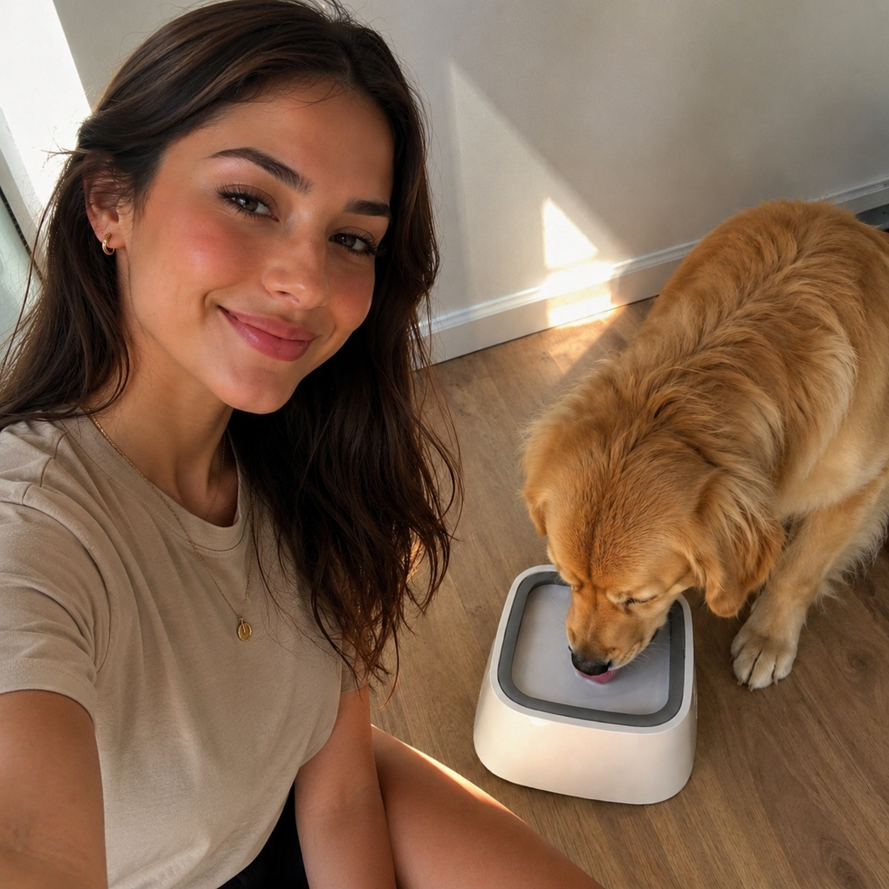 Besties™ Splash-Free Water Bowl
