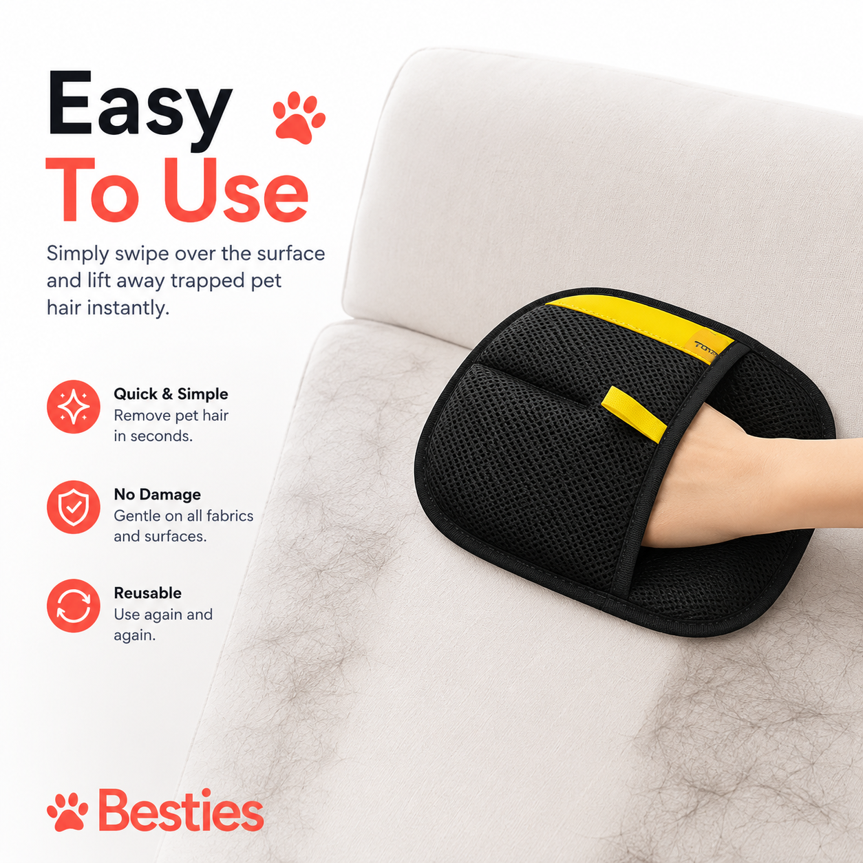 FurSwipe™ Pet Hair Remover