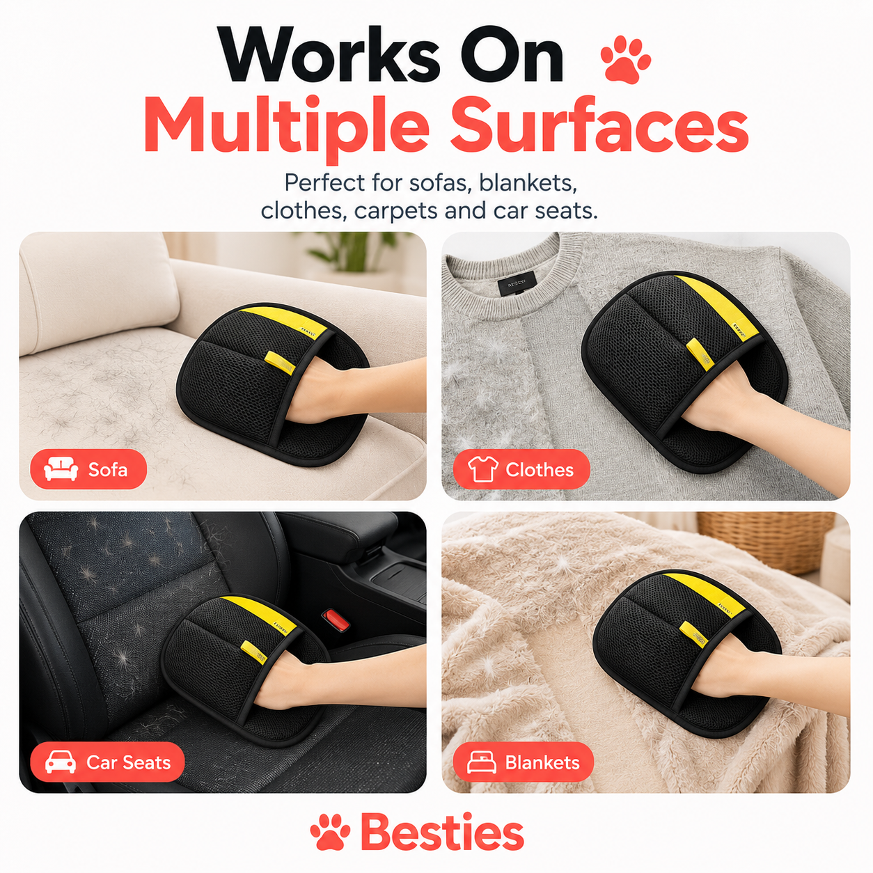 FurSwipe™ Pet Hair Remover